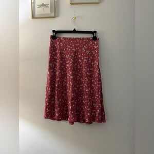 Vintage Cacharel Floral Skirt Size 36 / 4.
